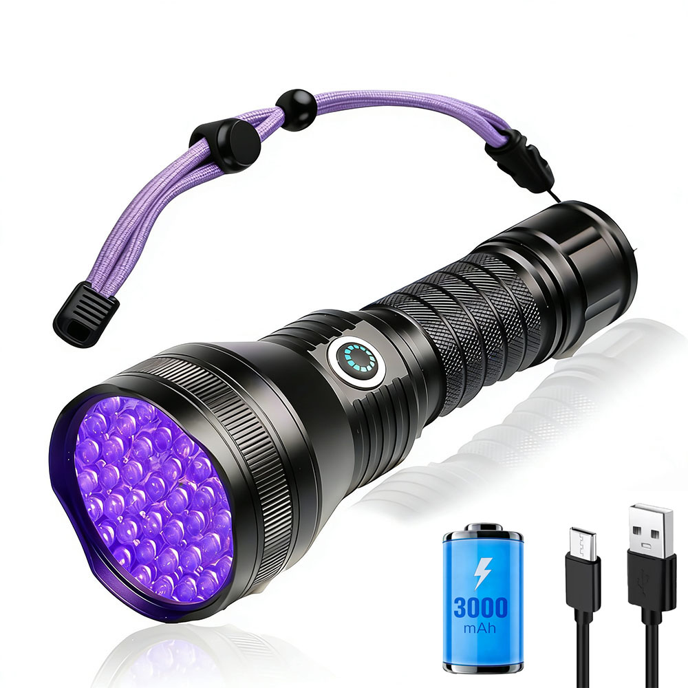 Amber Musk Oil - Lanterna UV TOPCOM 51LED Recarregável, Luz