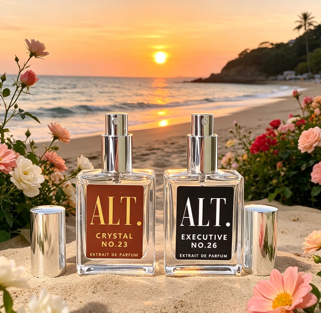 Perfume The Fragrance - ALT. Dois sprays de perfume neutro,