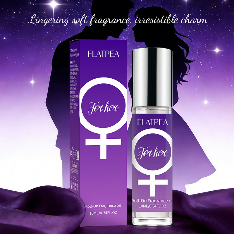 Amber Musk Oil - Perfume Roll-on com Feromônios Aroma Frutado