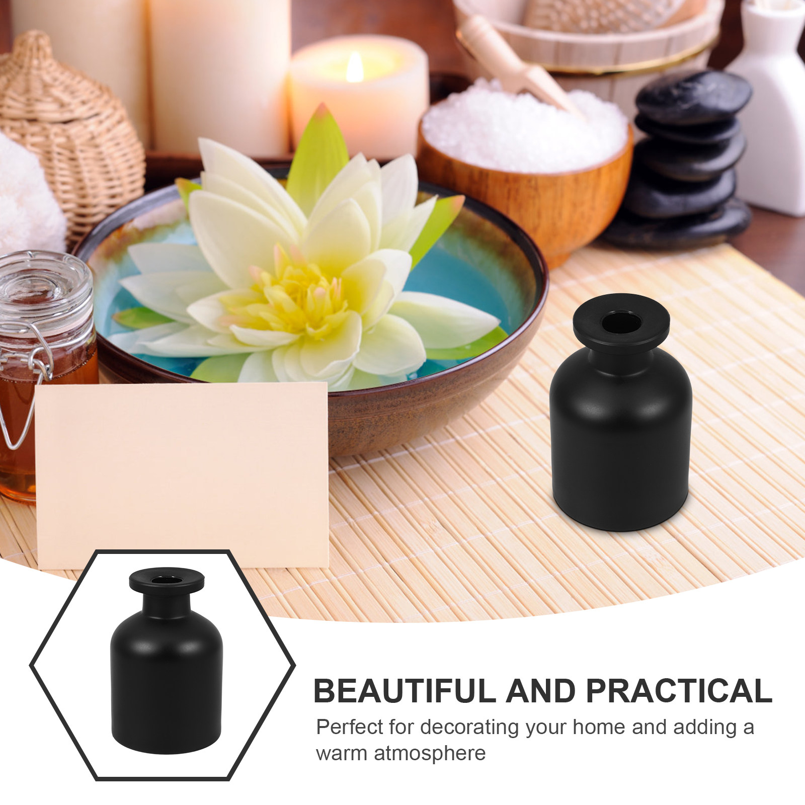 2 Frascos Difusores de Vidro P - Perfume Refill Bottle avaliação e preço