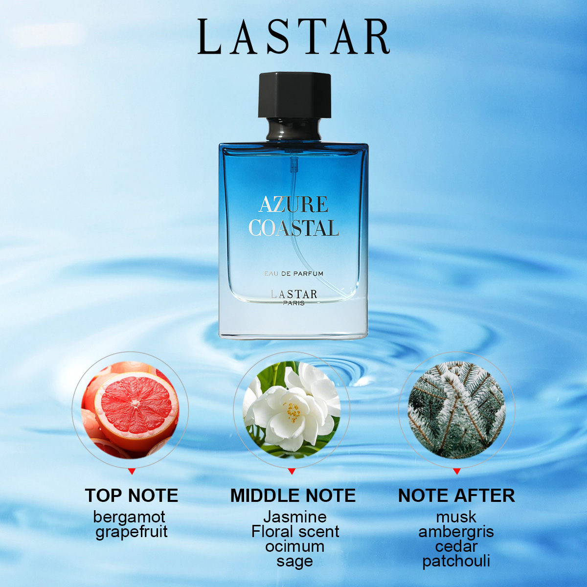 Perfume Masculino LASTAR, Dois - Perfume New Fragrance avaliação e preço