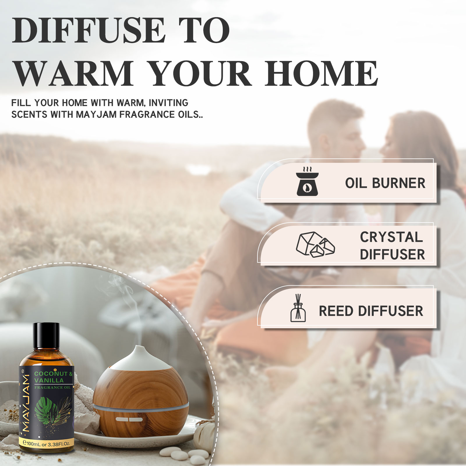 Óleo Aromatizante MAYJAM Cocon - Amber Musk Oil avaliação e preço